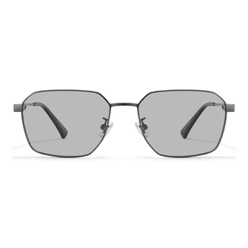 CAPONI Metal Square Sunglasses Unisex-5