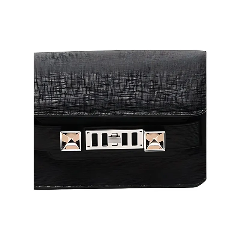 PROENZA SCHOULER Cow Leather Shoulder Bag Women's Black-3