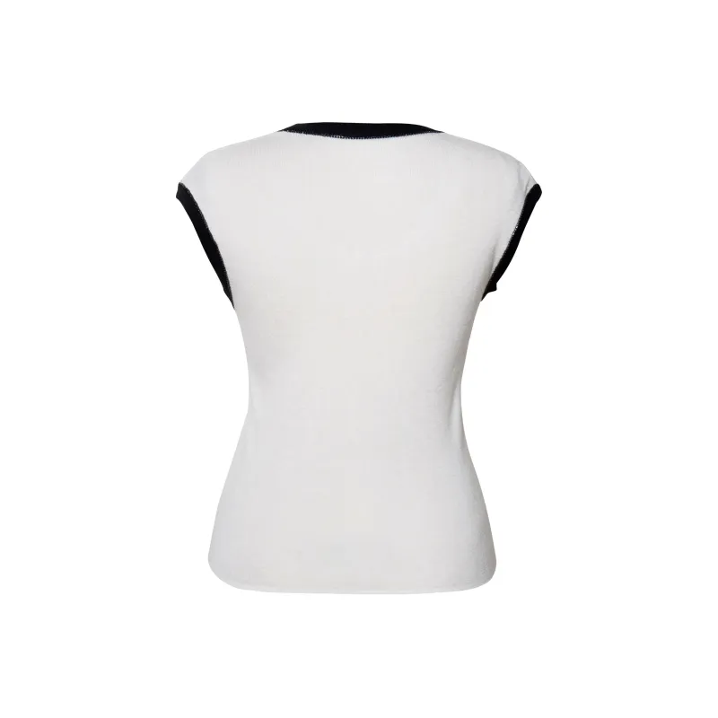 ROEYSHOUSE Drop Shoulder Sleeve T Shirt Women's-1