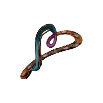 Danqin Acrylic Hair Clips Women's