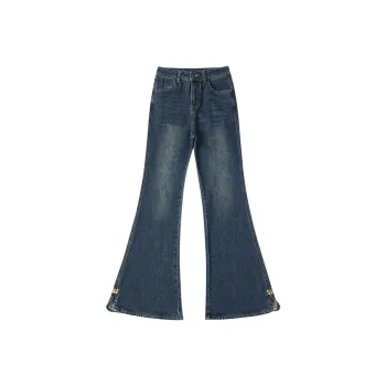 KULAIYA Jeans Women's Vintage Blue