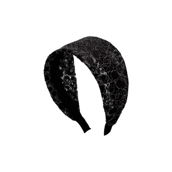 ROYALSASA Silk Chiffon Headbands Women's