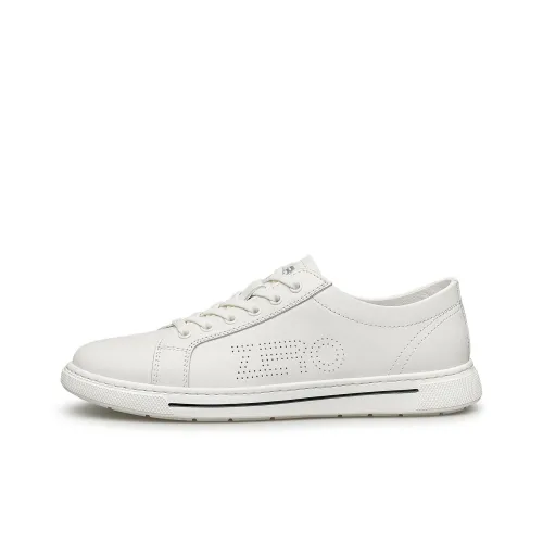 ZRO Coverage, Abrasion Resistant, Balanced, Lightweight, And Breathable Low Top Skateboard Shoes Men's White
