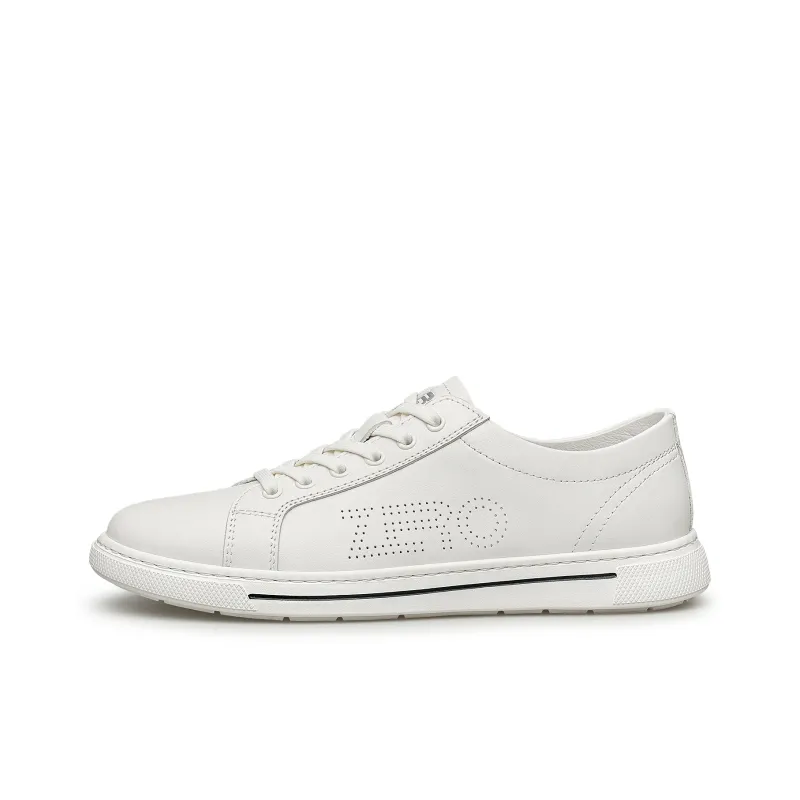 ZRO Coverage, Abrasion Resistant, Balanced, Lightweight, And Breathable Low Top Skateboard Shoes Men's White-0