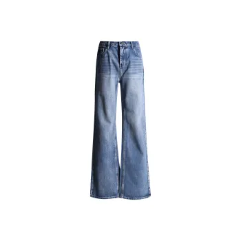 Wen Shan Jeans Women's Dark Blue