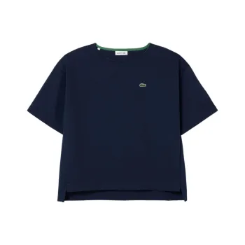 LACOSTE T Shirt Women's Marine Blue