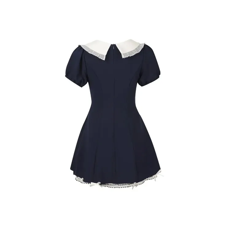 XUANSHU Short Sleeved Dress Women's-8