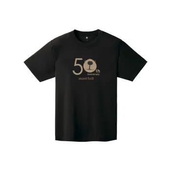 MONTBELL T Shirts Unisex Black