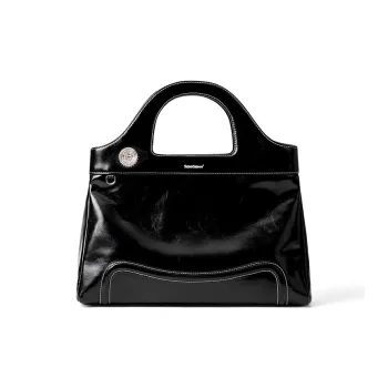 MCMIKO Polyurethane Handbag Women's Black