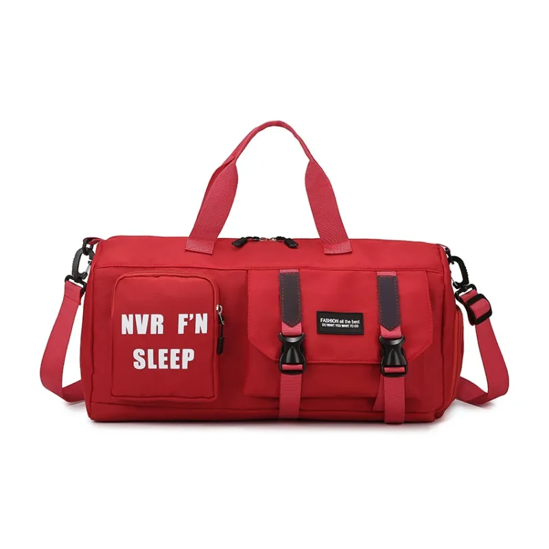 Moonshine Oxford Gym Bag, One Shoulder Crossbody Bag, Travel Bag Unisex Multicolor-3