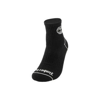 Timberland Mid Calf Socks Unisex 1 Pack Black