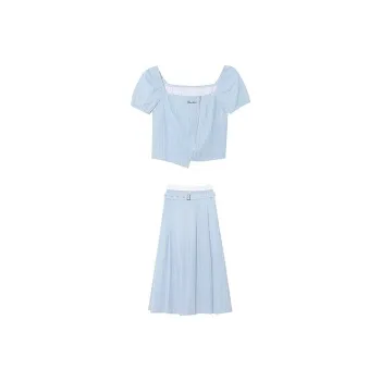HDFULERN Two Piece Skirt Sets Women's