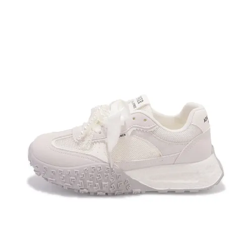 SNXR Breathable, Height Enhancing, Lightweight Low Top Casual Shoes Women's Beige