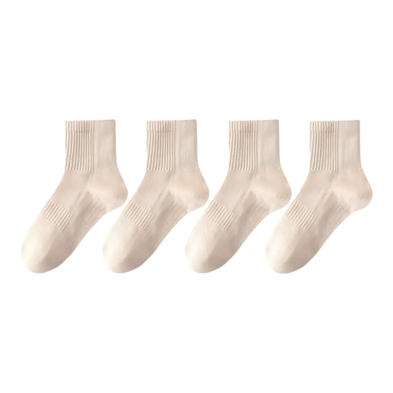 MIANWUQI Mid Calf Socks Women's-14