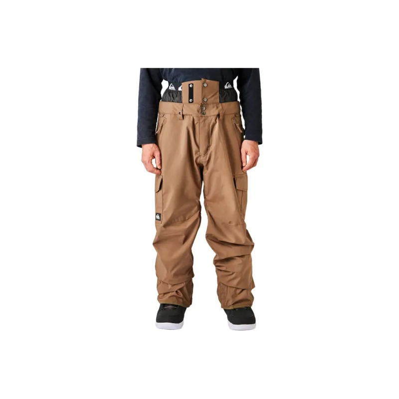 Quiksilver Ski Pants Men's Brown-0