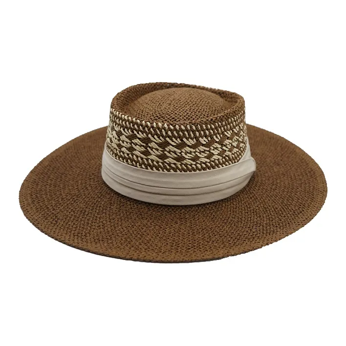 MUSTKOO Straw Woven Sun Protection Hats Unisex-8