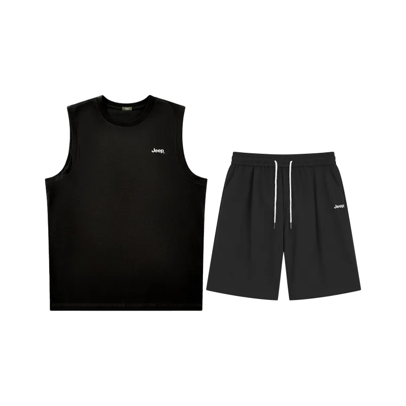 Jeep Casual Sportswear Unisex 2 Piece Set-5
