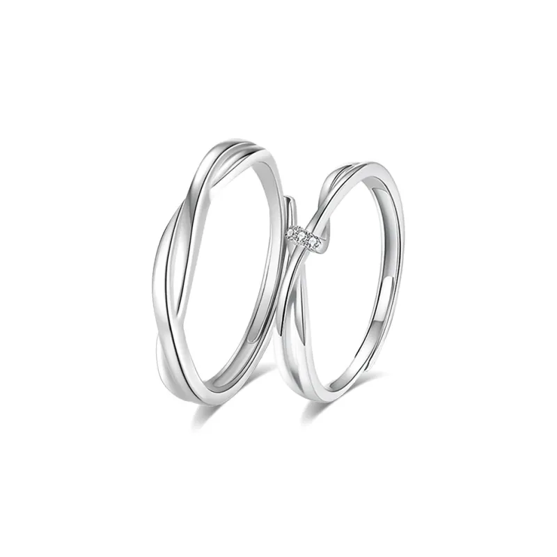MISS TOOYA S999 Fine Silver Rings Unisex-0