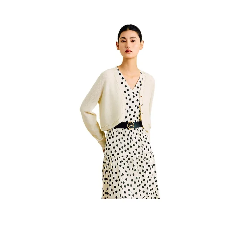 Yiner Knitwear Women's Cream White-0
