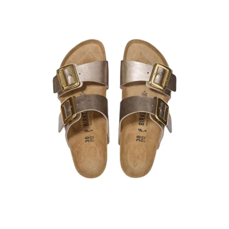 Birkenstock Sydney EVA Slip Resistant Slide Slippers Women's Brown Narrow-2