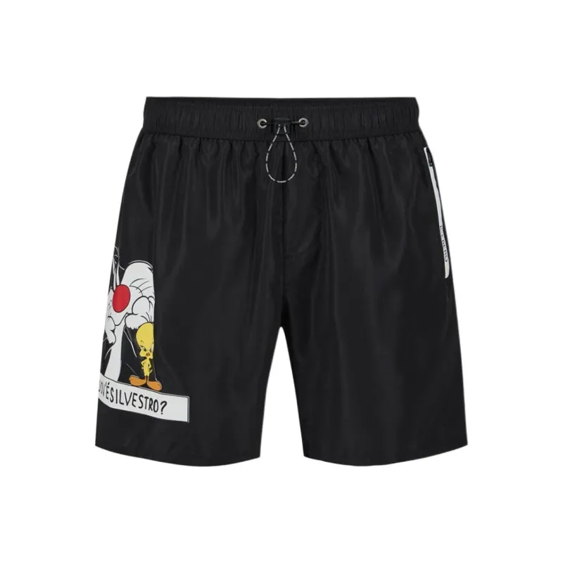 Iceberg Swimming Shorts Men's Black-0