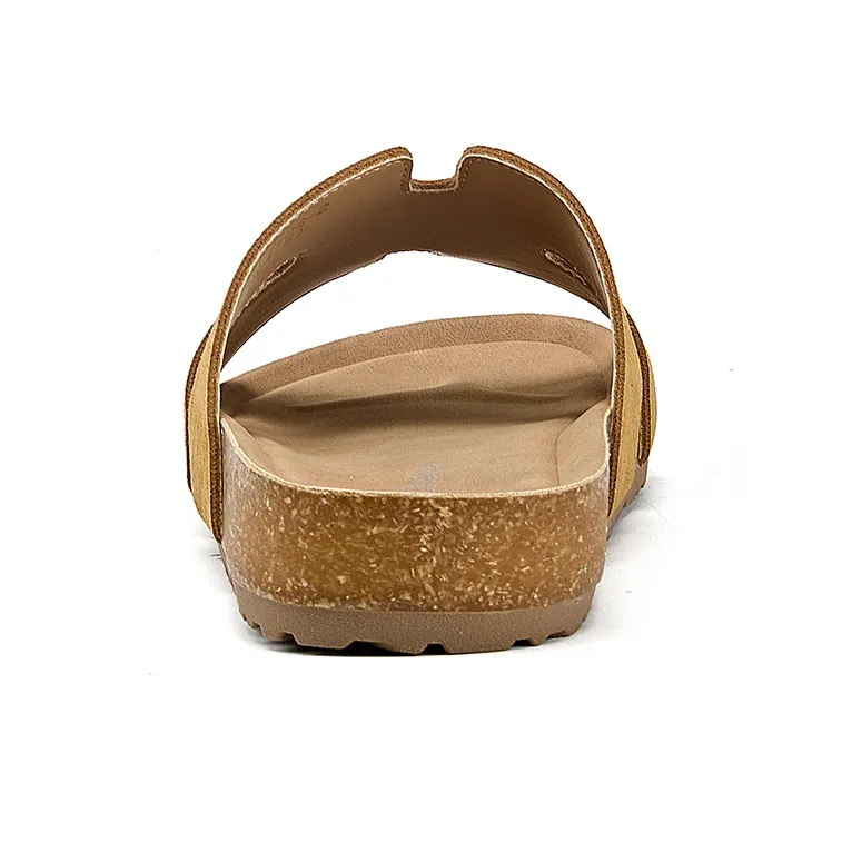 La Chapelle Abrasion Resistant Slide Slippers Women's Yellow-4