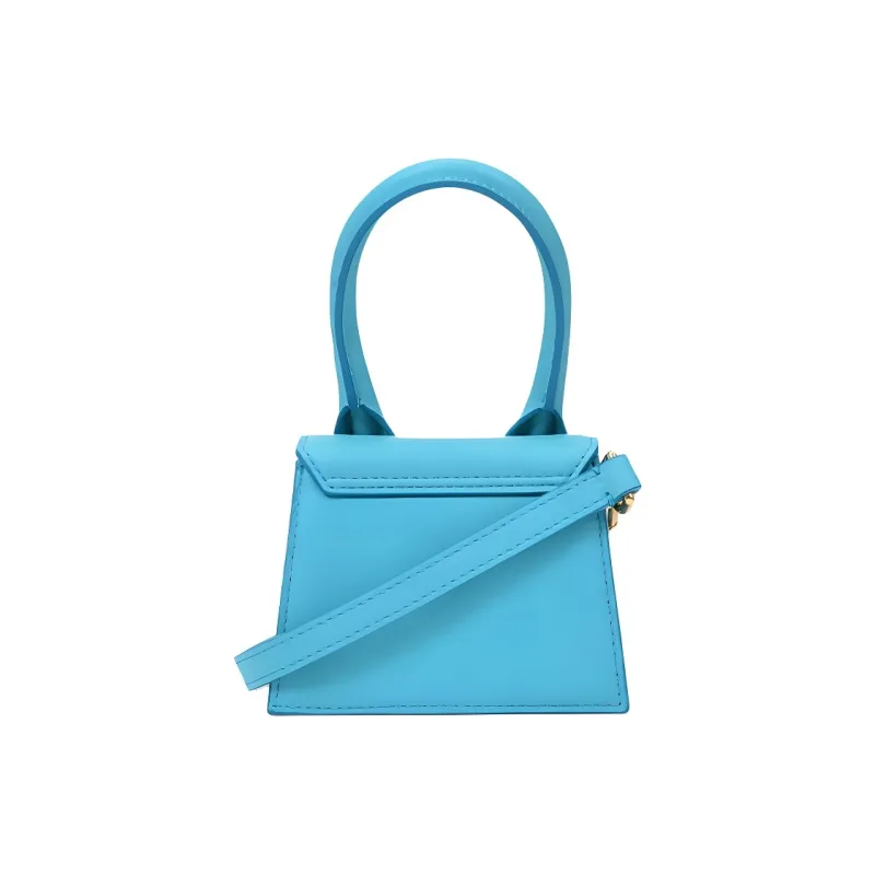 Jacquemus Le Chiquito Leather Handbag Mini Women's Sky Blue-2