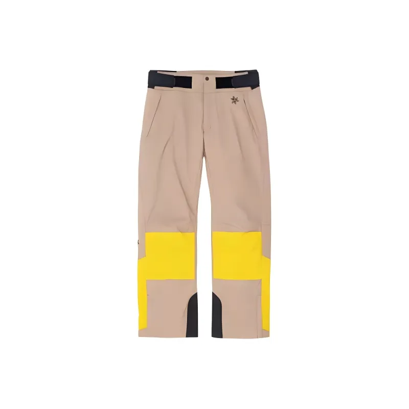 Goldwin Ski Pants Unisex Khaki Yellow-0