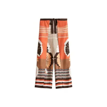 MaxMara Graphic Print Beachwear Pants