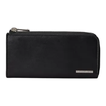 CALVIN KLEIN Leather Wallet Unisex Black
