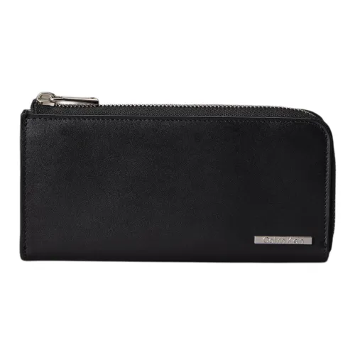 CALVIN KLEIN Leather con Unisex Black