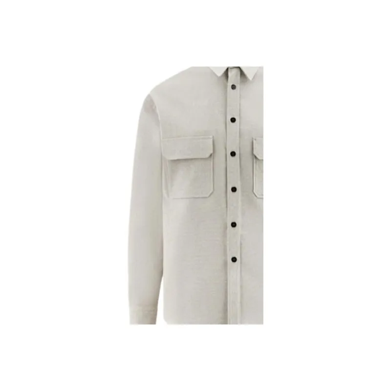 Ferragamo Long Sleeved Button Up Shirt-4