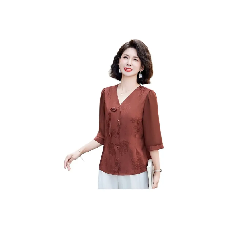 PIERRE CARDIN Chiffon Shirt Women's-6