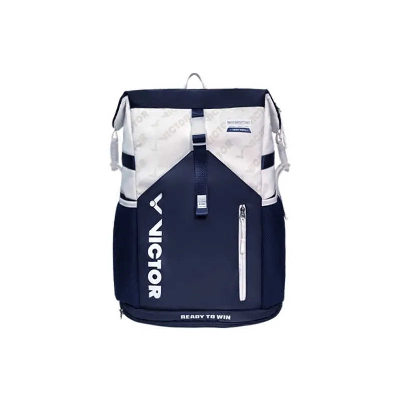 VICTOR Badminton Racket Bags 2 Pcs Sporty Style Backpack Glacier Blue Unisex-0