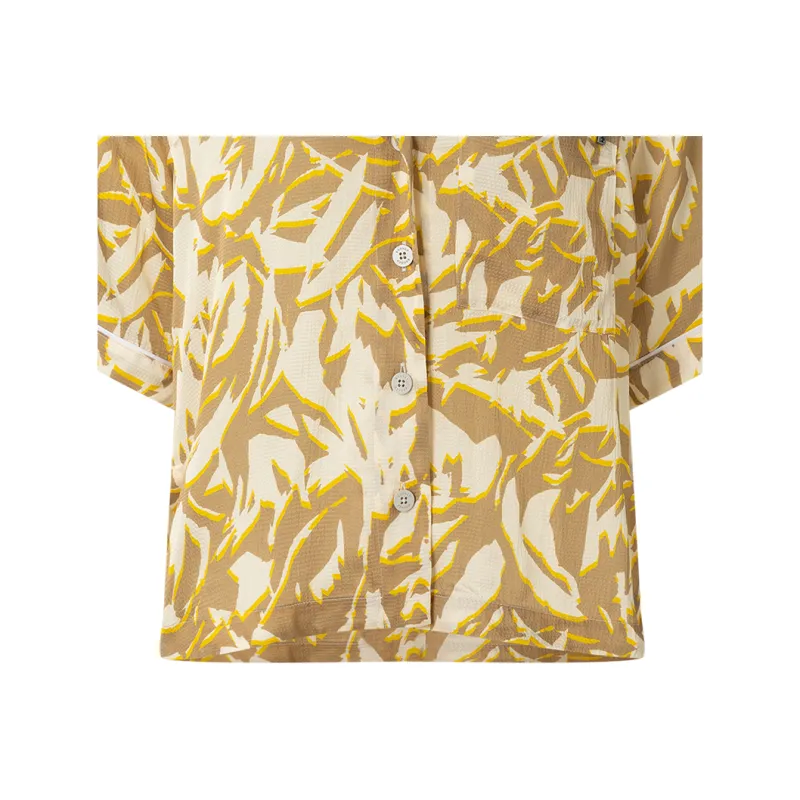 BOGNER SS23 Shirt Women's Desert Yellow-3
