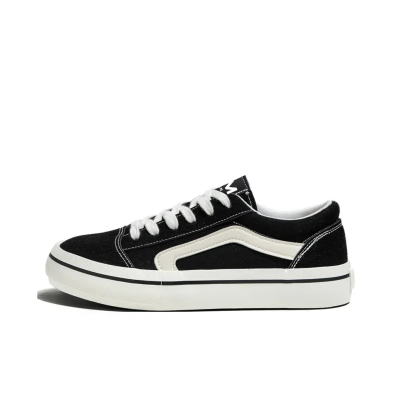OUGLEMEN Coverage Abrasion Resistant Lightweight Breathable Slip Resistant Low Top Skateboard Shoes Men's Box-1