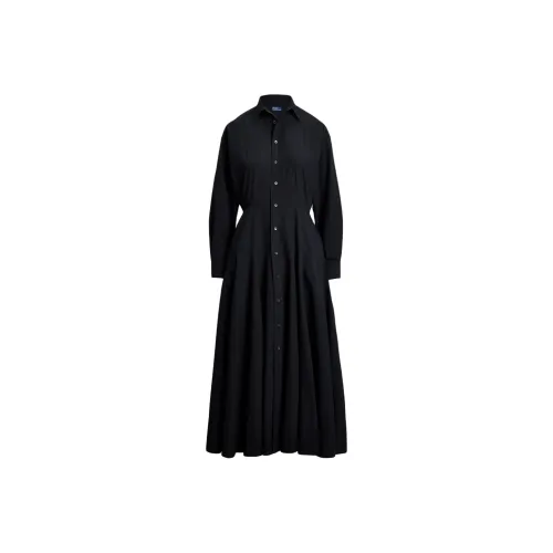 Sportscraft Crowe Polo Long Sleeved Dress Women's Black