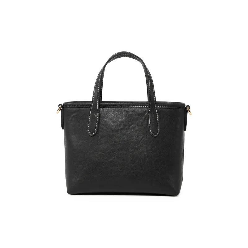 PIERRE CARDIN Cow Leather Shoulder Bag, Handbag, Crossbody Bag Regular Women's Black/Beige/Coffee-3