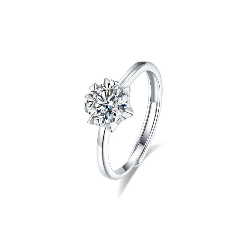 D.K.X S925 Silver Rings Women's-4