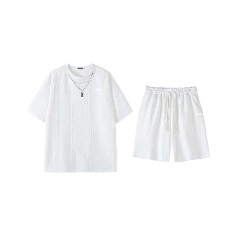Jeep Casual Sportswear Unisex 2 Piece Set-5