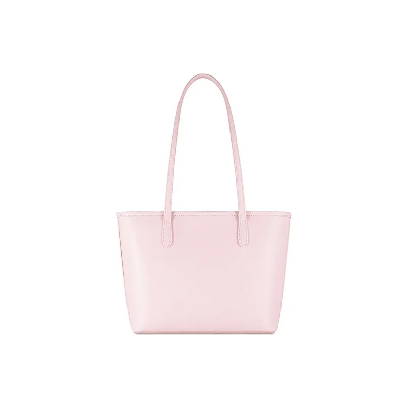 Vigno Synthetic Leather One Shoulder Bag Women's Pink-5