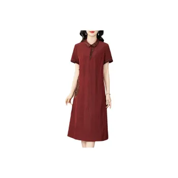 Yi Mengyuan Short Sleeved Dress Women's