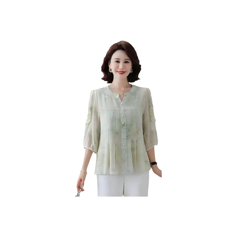 PIERRE CARDIN Chiffon Shirt Women's-0