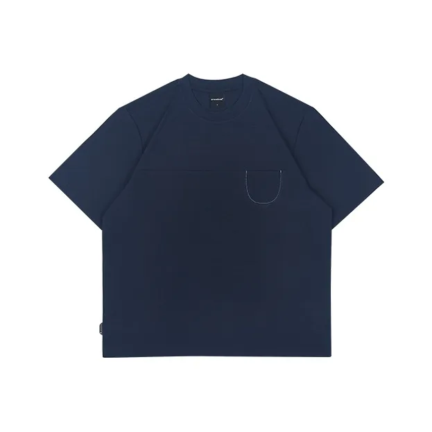 MYSAMESAME T Shirts Unisex Navy Blue-0