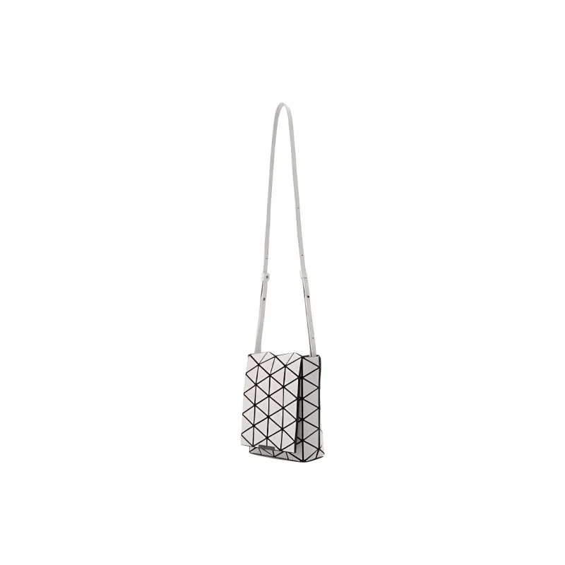 ISSEY MIYAKE PVC Flap Bag, Shoulder Bag, Crossbody Bag Trumpets Women's White-2