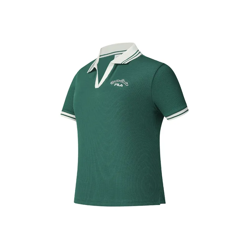 FILA TENNIS PO Women's Cat's Eye Stone Green TQ-0