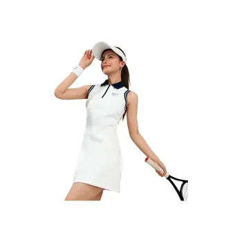 Monster Guardians Sleeveless Dress Women's White