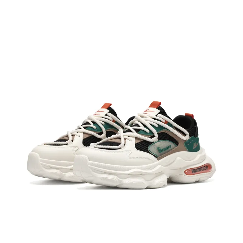 Warrior Abrasion Resistant Breathable Height Increasing Low Top Chunky Sneakers Men's-10