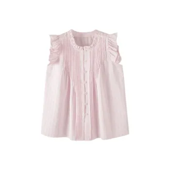 Late White Shirts Women's Pink