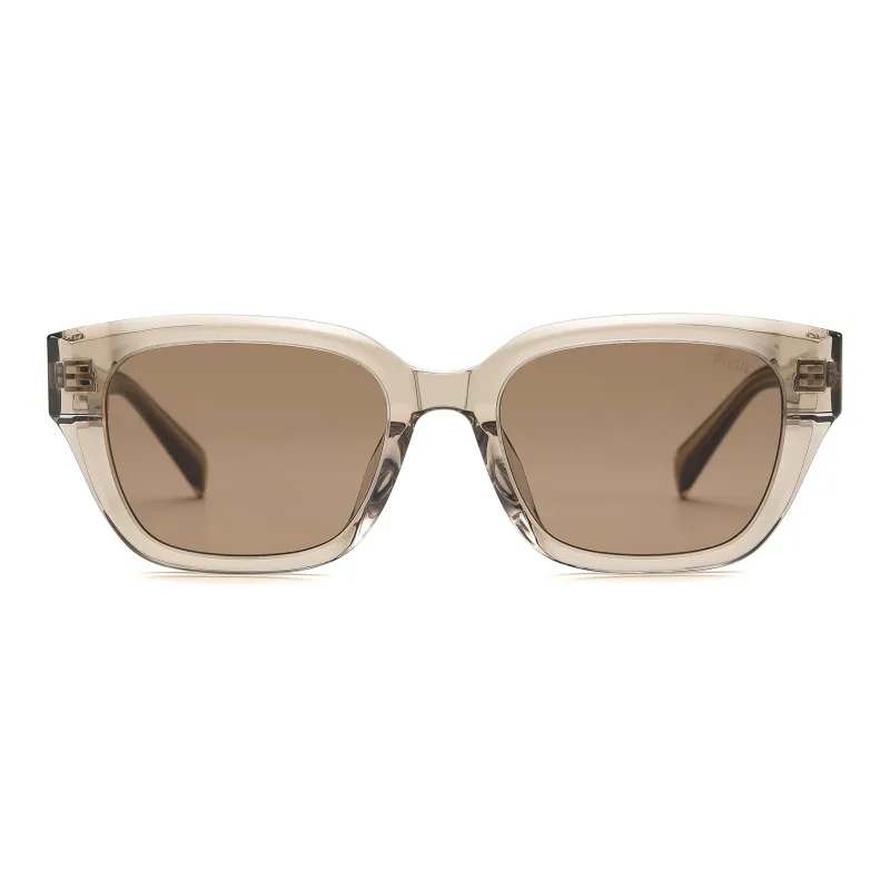 Prsr Plate Frame Irregular Shape Sunglasses Unisex-5
